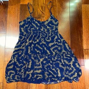 Urban Outfitters Open Front Tie Dye Dress